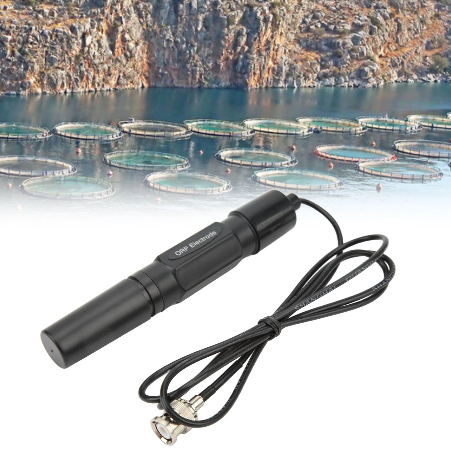 ORP 201H Probe Electrode Replaceable BNC Socket Probe for ORP Tester Meter Controller 1.2M