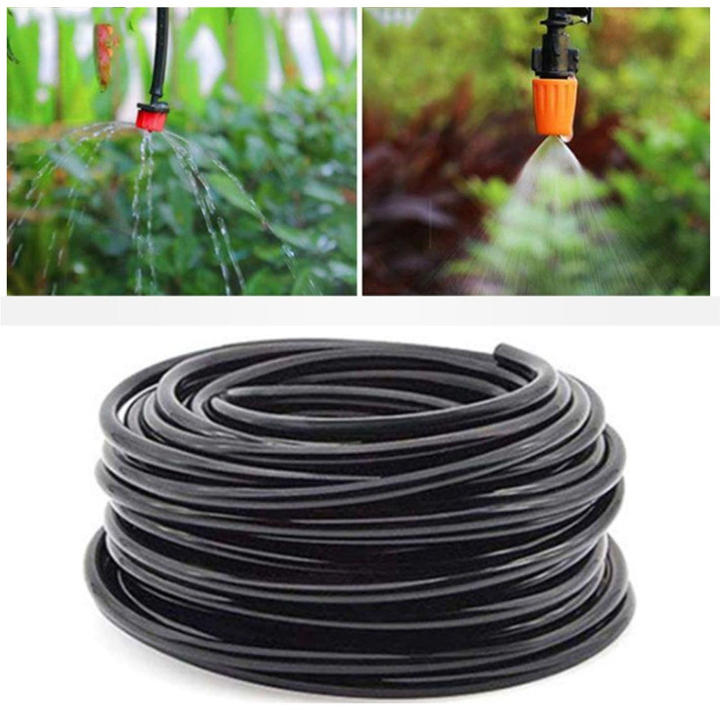 Garden Drip Irrigation System Automatic Micro Spraying Watering Kits Irrigation Atomization System 20m/787.4in