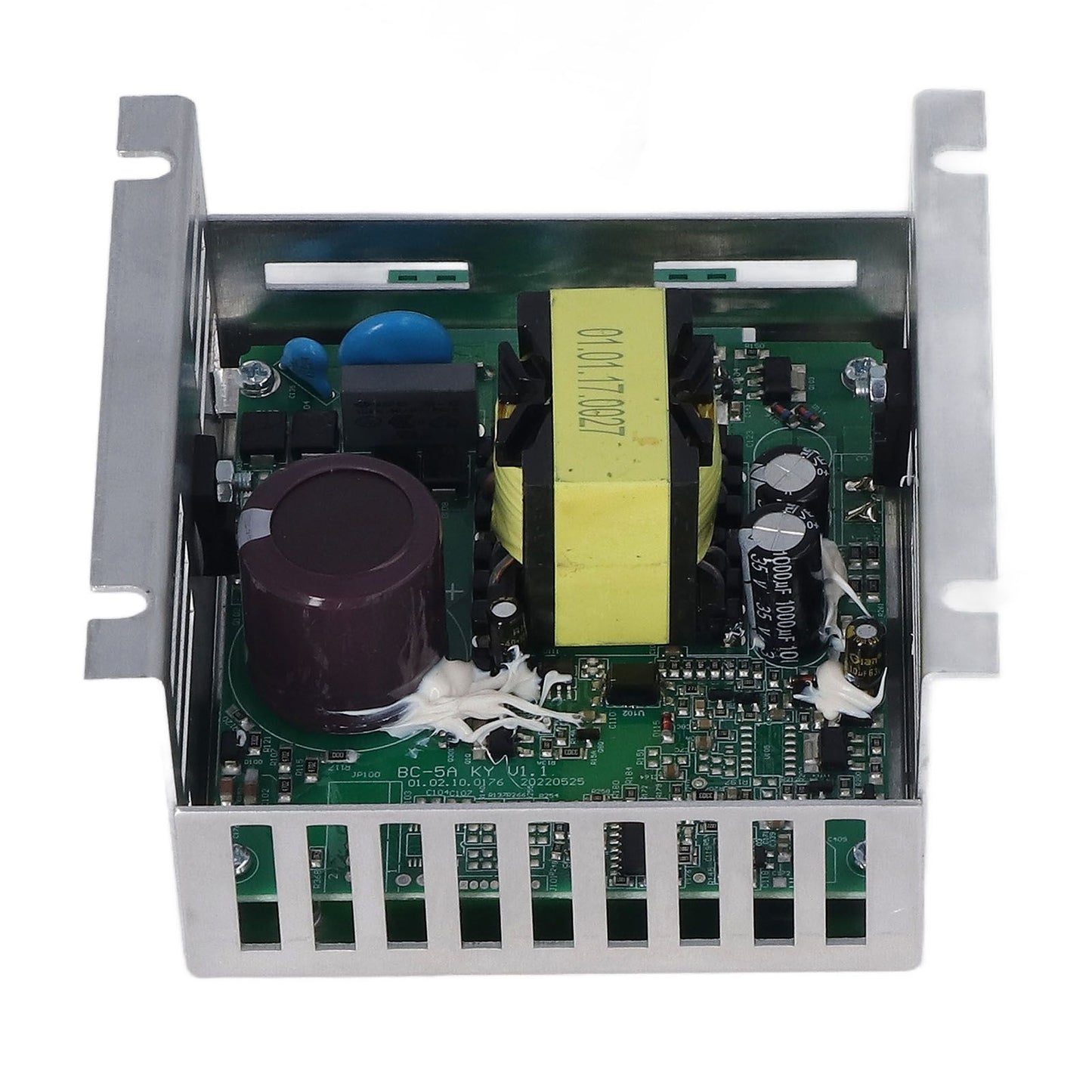 Diesel Generator Battery Charger Module Aluminum Shell Genset Battery Float Charger Adapter Module 170‑305V