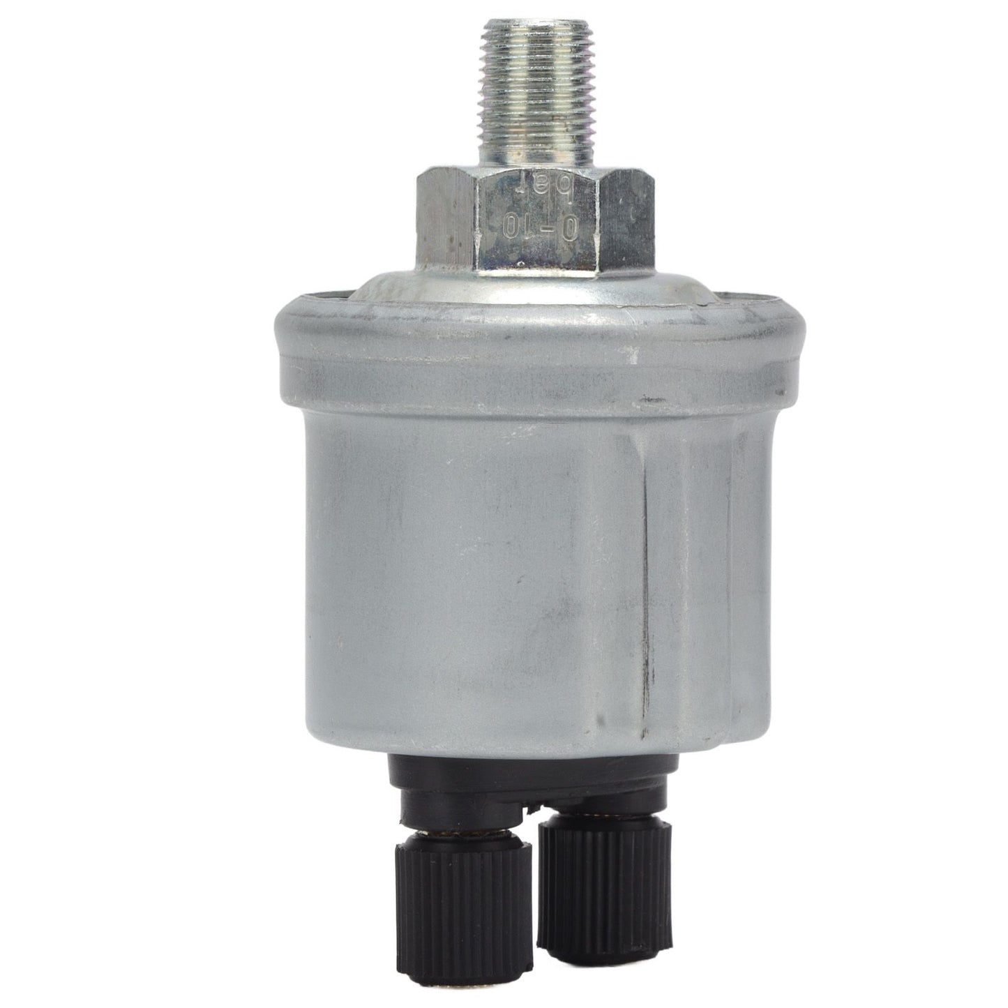 10Bar Oil Pressure Sensor Stainless Steel Engine Oil Pressure Sensor Replacement for Large Trucks Excavators Generators 1/8 (10mm/0.39in)