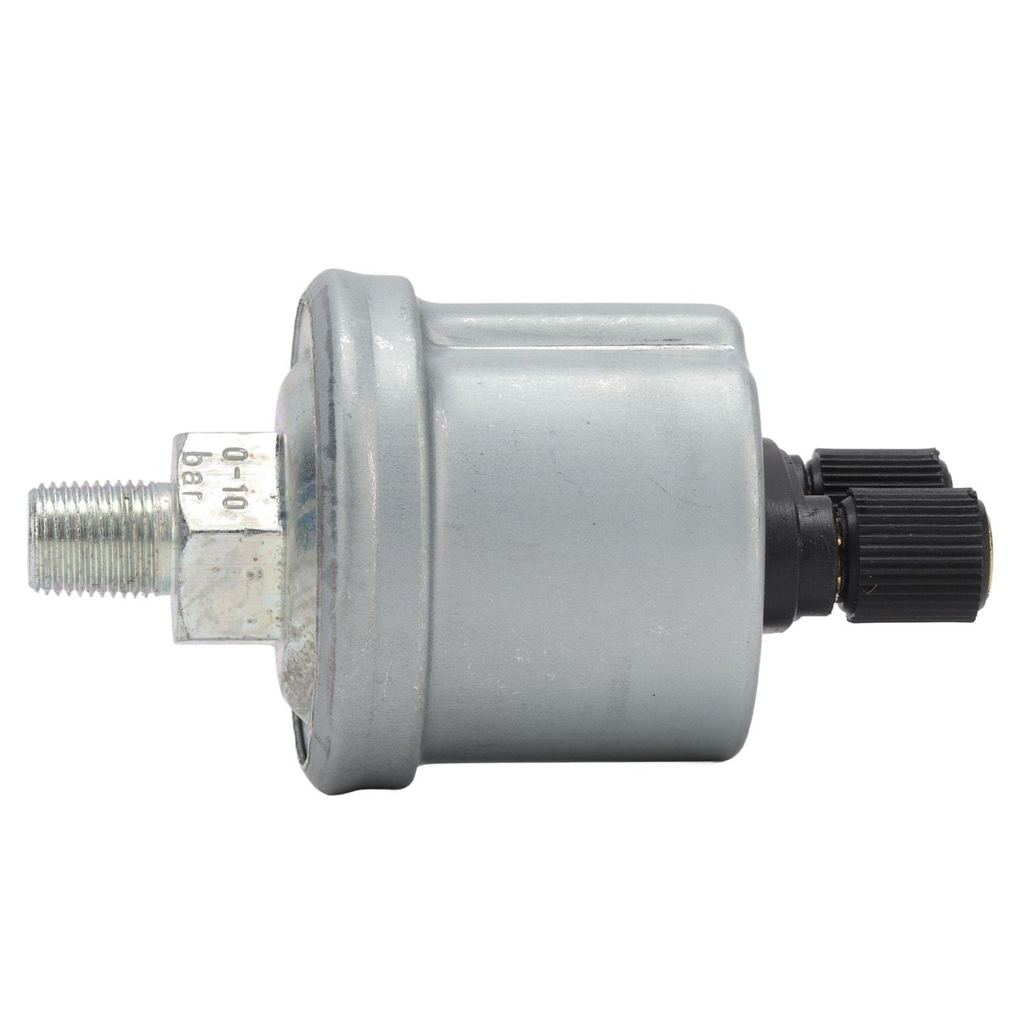 10Bar Oil Pressure Sensor Stainless Steel Engine Oil Pressure Sensor Replacement for Large Trucks Excavators Generators 1/4 (13mm/0.51in)