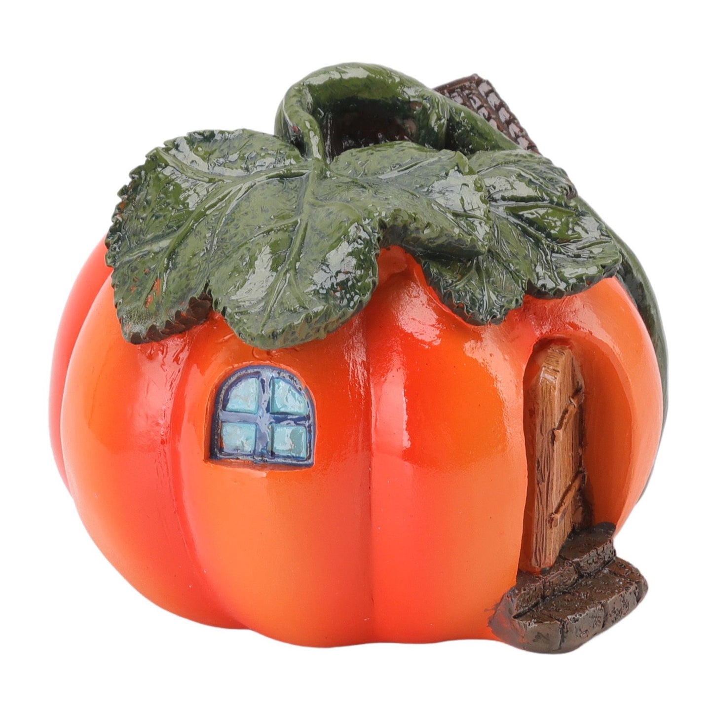 Garden Pumpkin Decoration Synthetic Resin Outdoor Pumpkin Ornament for Outdoor Indoor Party Festival Events Big Pumpkin Room