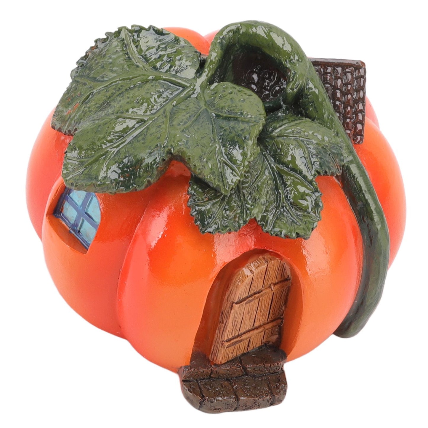 Garden Pumpkin Decoration Synthetic Resin Outdoor Pumpkin Ornament for Outdoor Indoor Party Festival Events Big Pumpkin Room