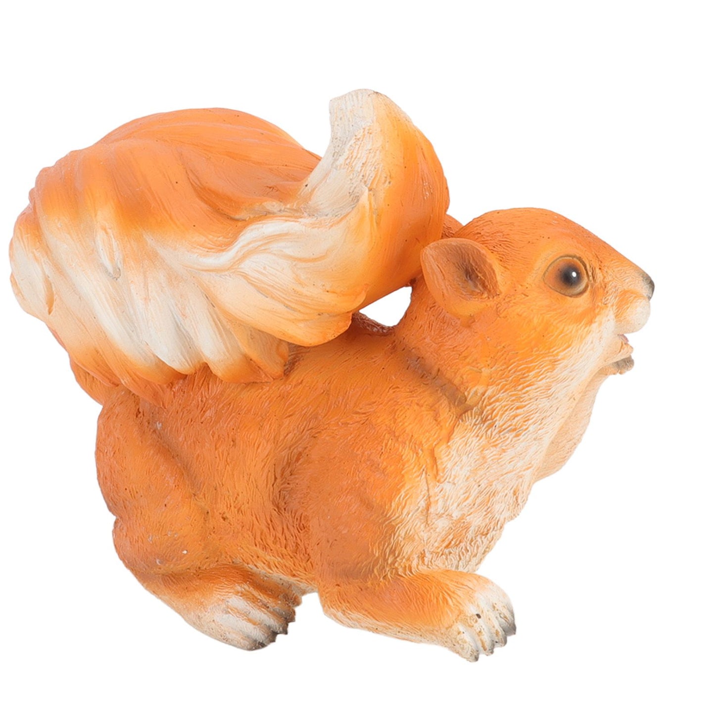 Resin Squirrel Figurine Statue Garden Landscape Decoration Animals Ornaments for Scenic Spots Courtyards Climbing Trees Red Brown Squirrel
