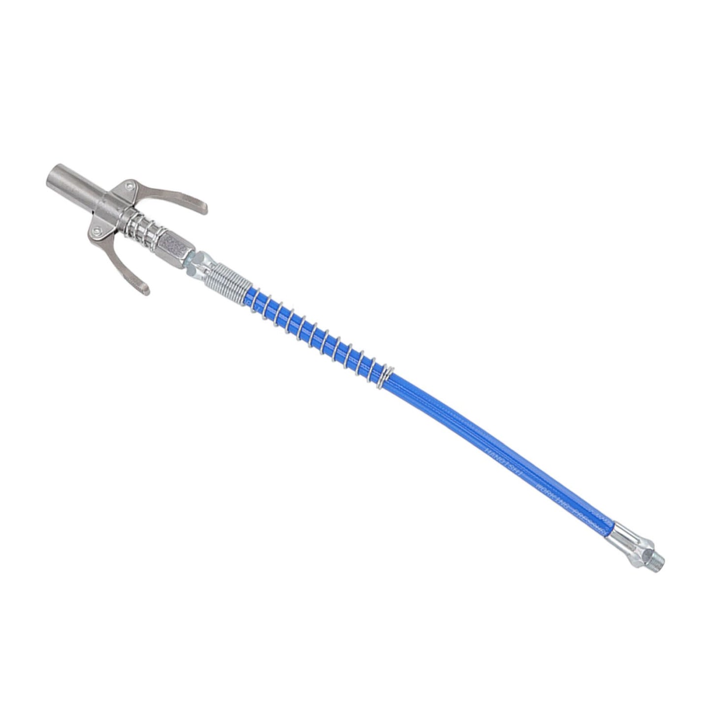 Grease Tool Coupler Electric Manual High Pressure Oil Nozzle Double Locking Clamp Grease Nozzle with 30.5cm Hose Male Thread G1/8 Type A 9x6x1.8cm/3.5x2.4x0.7in