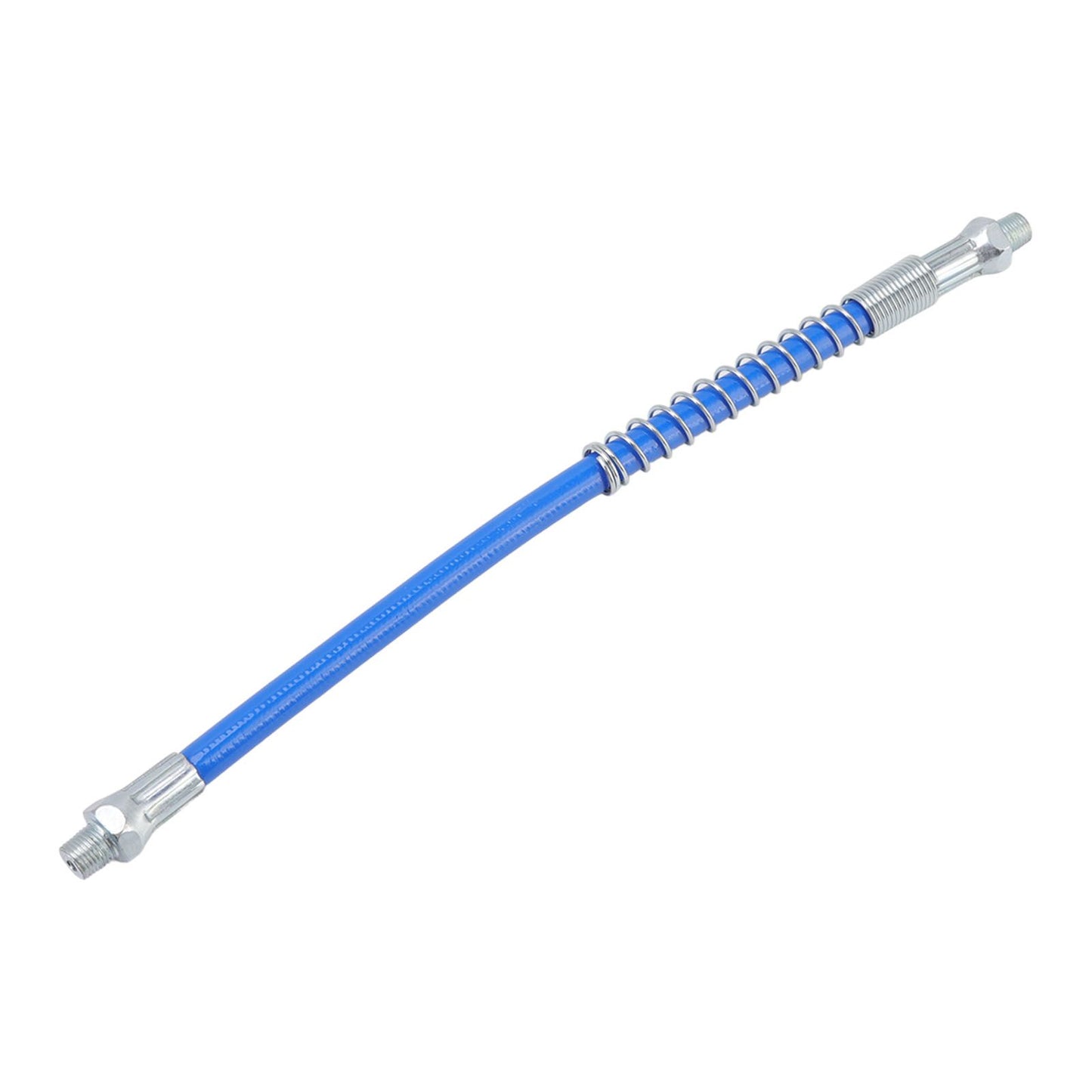 Grease Tool Coupler Electric Manual High Pressure Oil Nozzle Double Locking Clamp Grease Nozzle with 30.5cm Hose Male Thread G1/8 Type A 9x6x1.8cm/3.5x2.4x0.7in