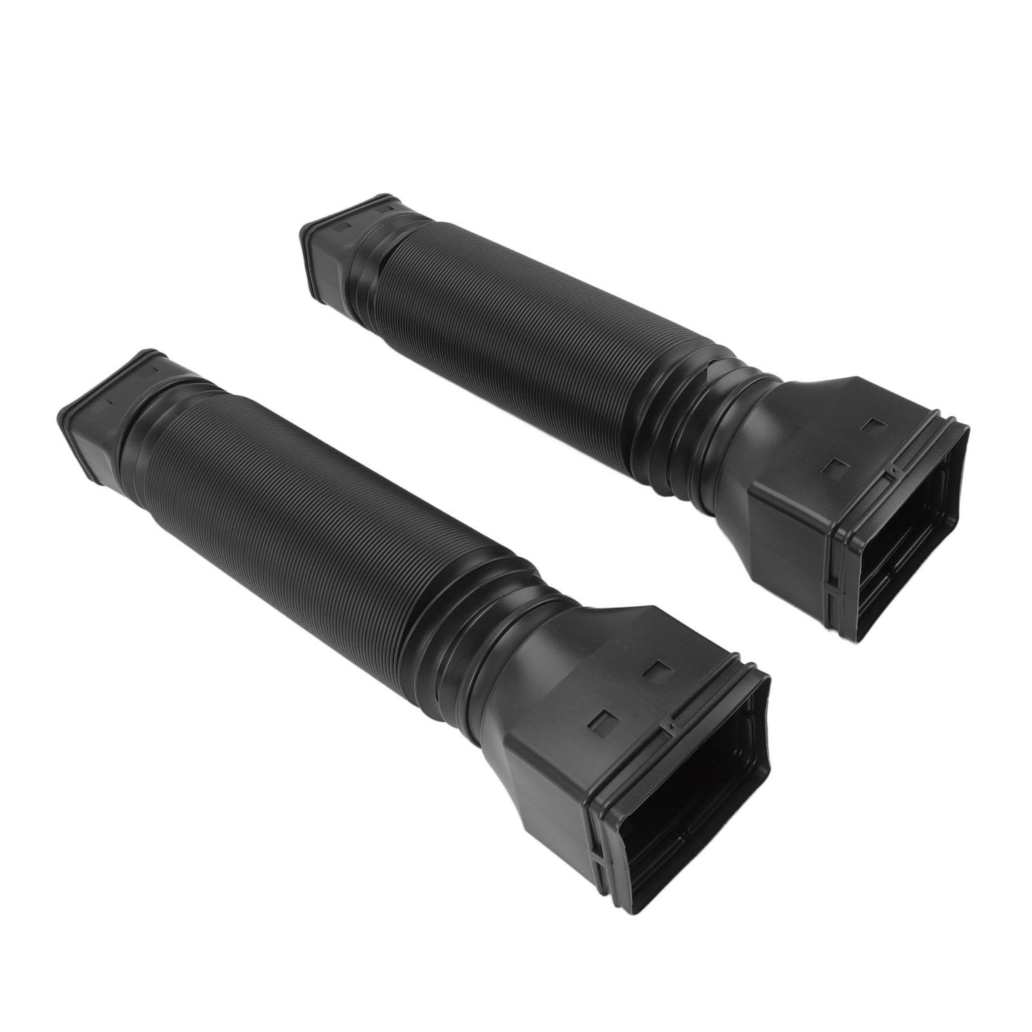 Rain Gutter Downspout Extensions Flexible Universal Drain Downspout Extender Drainage Connector Extendable From 20in to 29in Black
