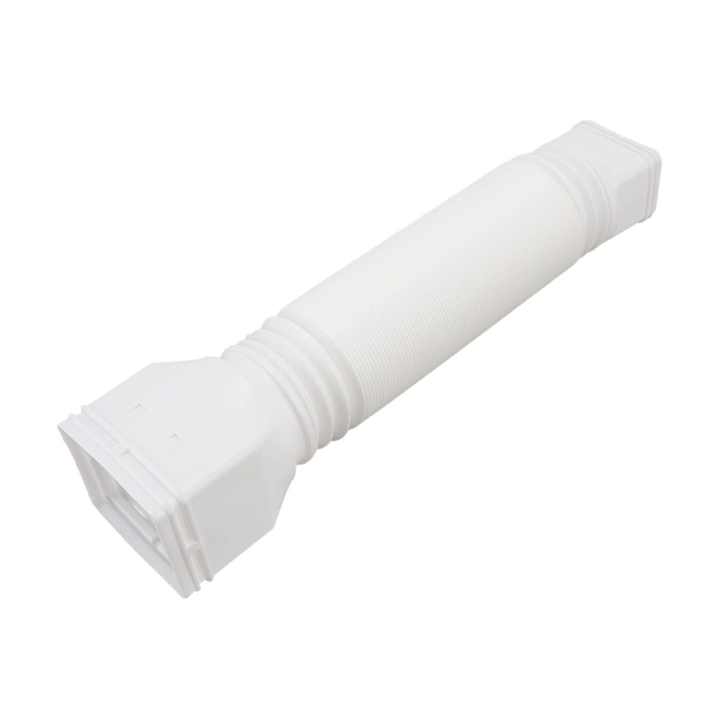Downspout Extender Retractable Rain Gutter Drainage Pipe Down Spout Drain Extensions White