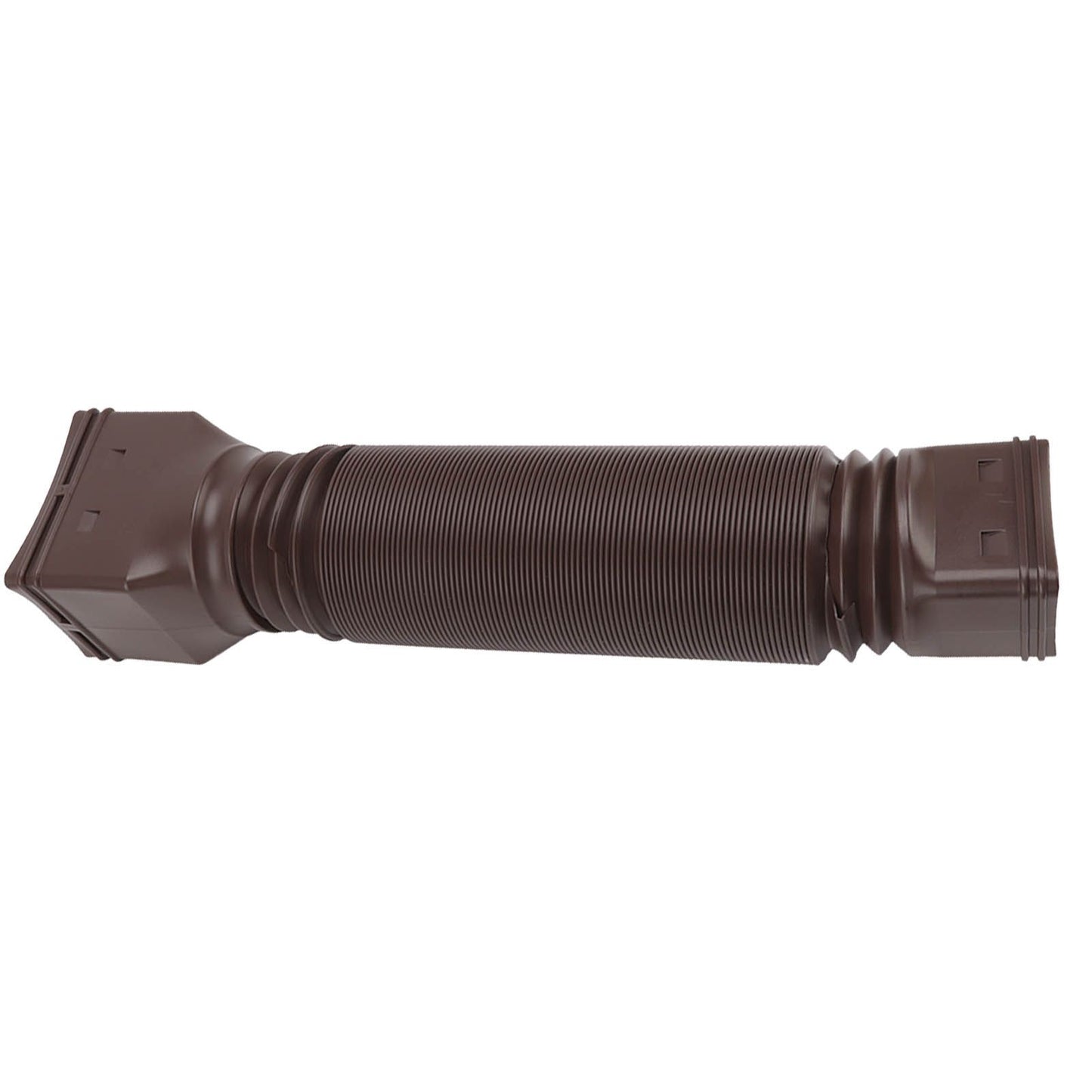 Downspout Extender Retractable Rain Gutter Drainage Pipe Down Spout Drain Extensions Brown