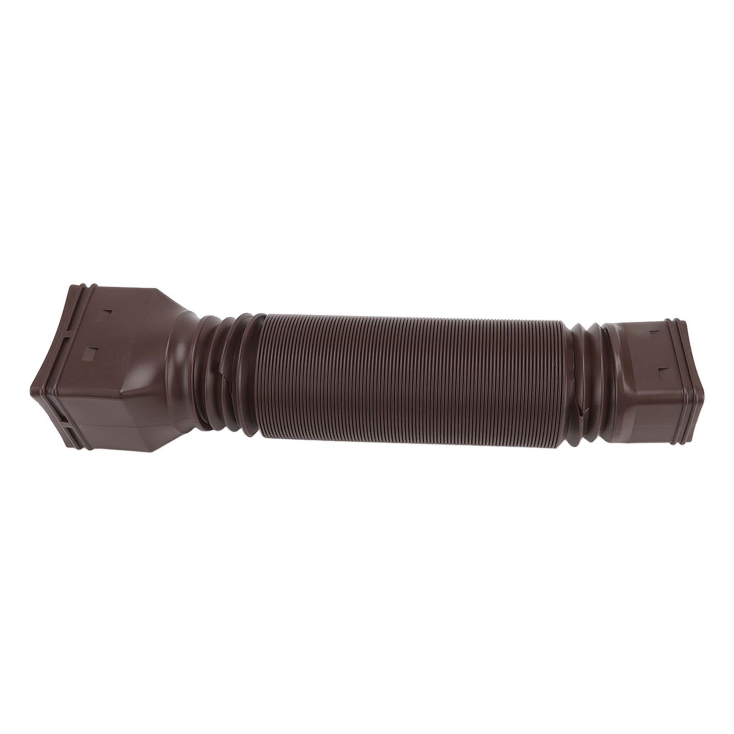 Downspout Extender Retractable Rain Gutter Drainage Pipe Down Spout Drain Extensions Brown