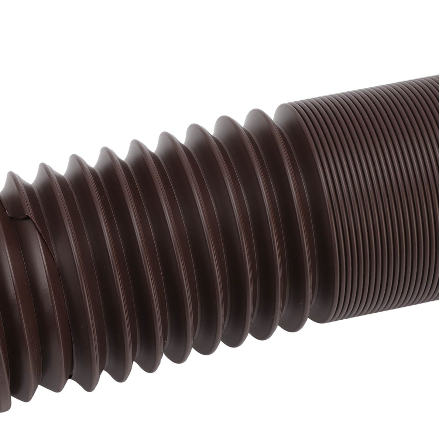 Downspout Extender Retractable Rain Gutter Drainage Pipe Down Spout Drain Extensions Brown