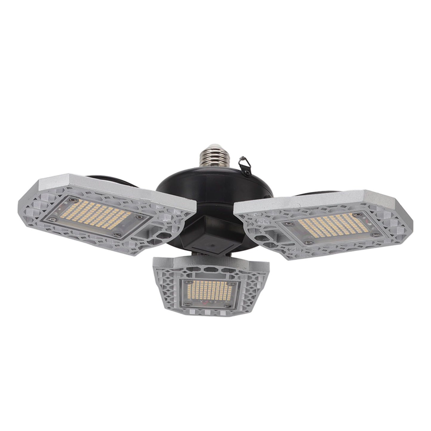 LED Grow Light 297 LEDs Folding Three Leaves Indoor Plant Grow Light for Greenhouse Succulent 100‑277V