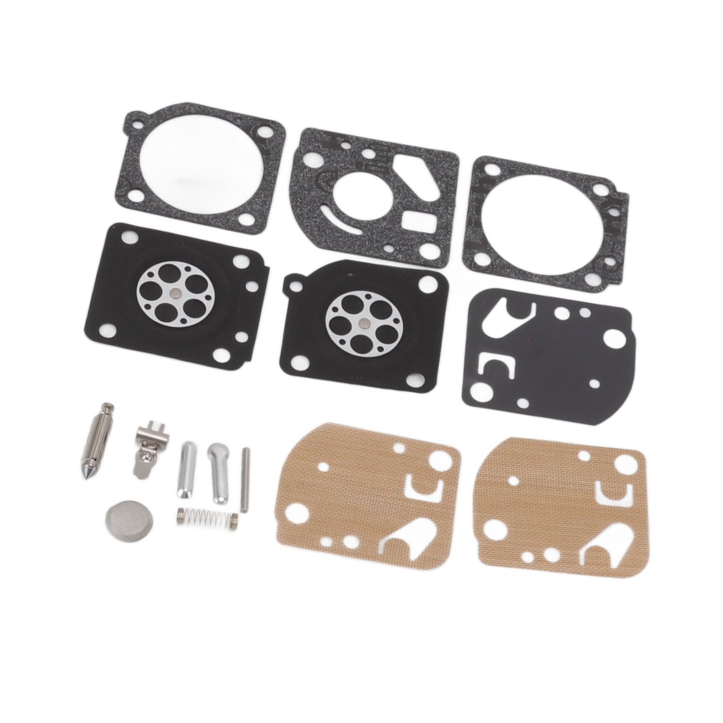 Carburetor Diaphragm and Gasket High Reliability Iron Rubber Carburetor Repair Kit for Zama Rb 29 Replacement