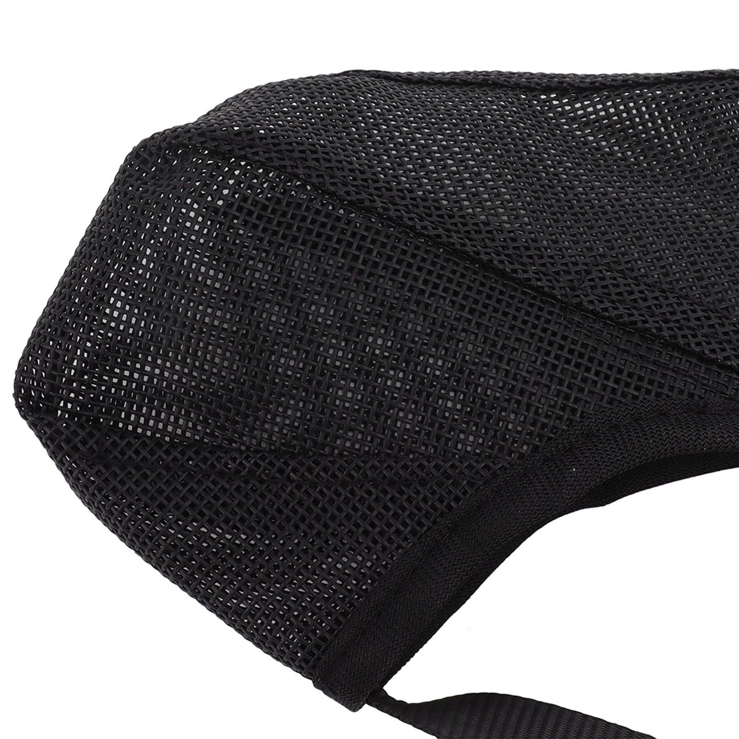 Dog Muzzle Soft Mesh Poisoned Bait Protection Pet Mouth Cover with Adjustable Straps for Small Medium Large Dogs 16.5x19cm / 6.5x7.5in