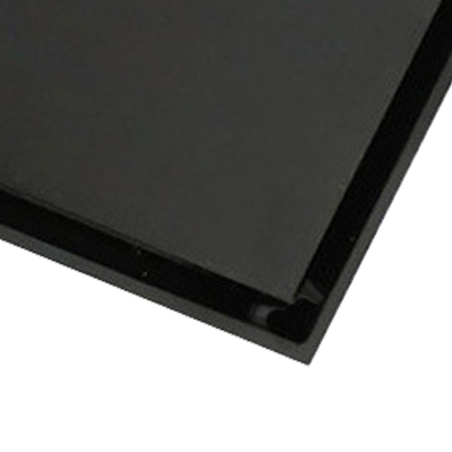 4 Inch Square Invisible Shower Drain Stainless Steel Anti Odor Bathroom Floor Drain 1.3mm Tileable Black
