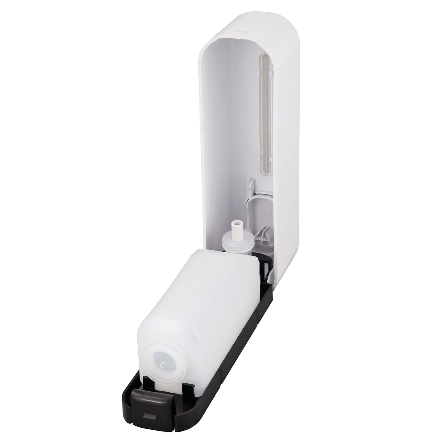 300ml Manual Soap Dispenser Press ABS Wall Mounted Shower Gel Container for Home Hotel White