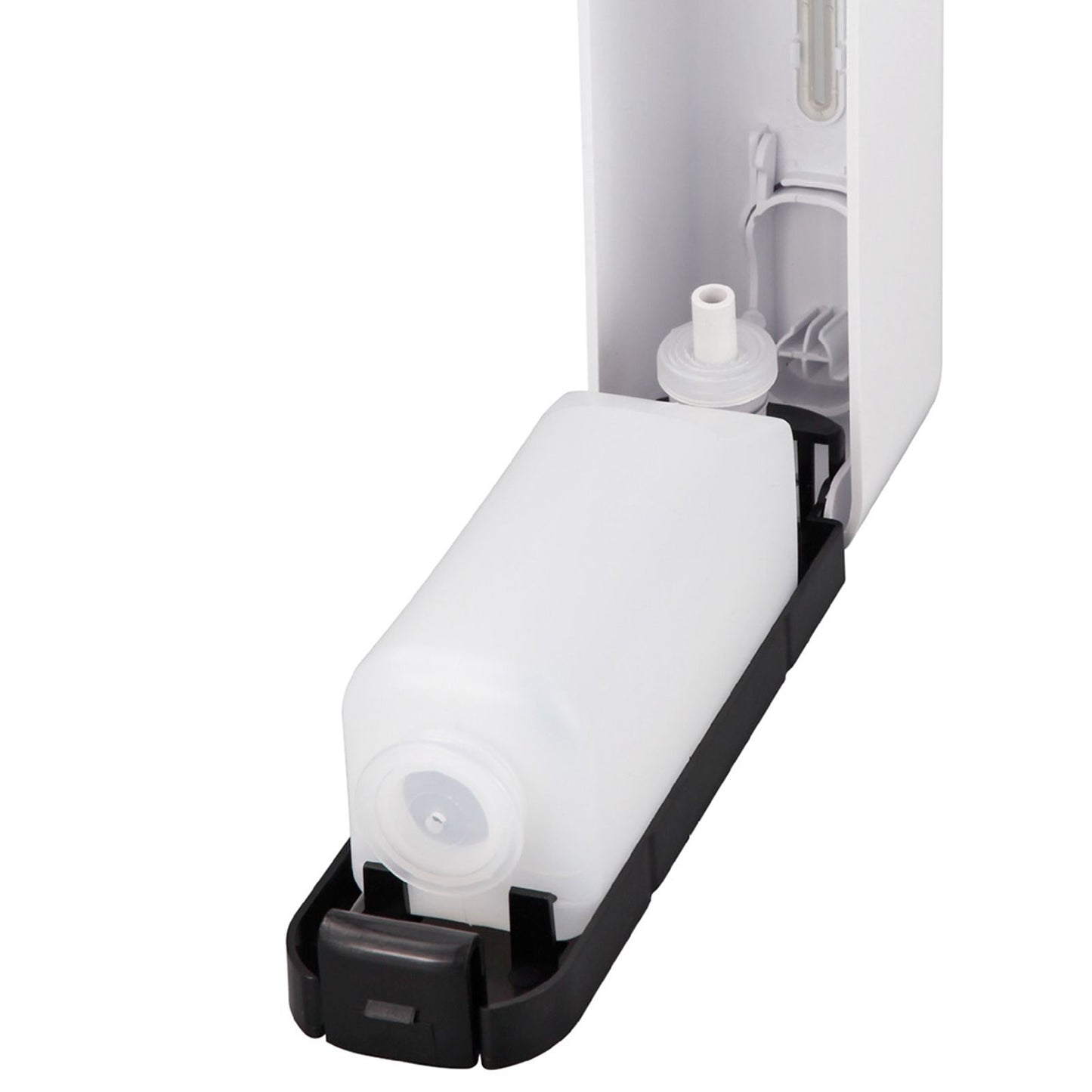 300ml Manual Soap Dispenser Press ABS Wall Mounted Shower Gel Container for Home Hotel White