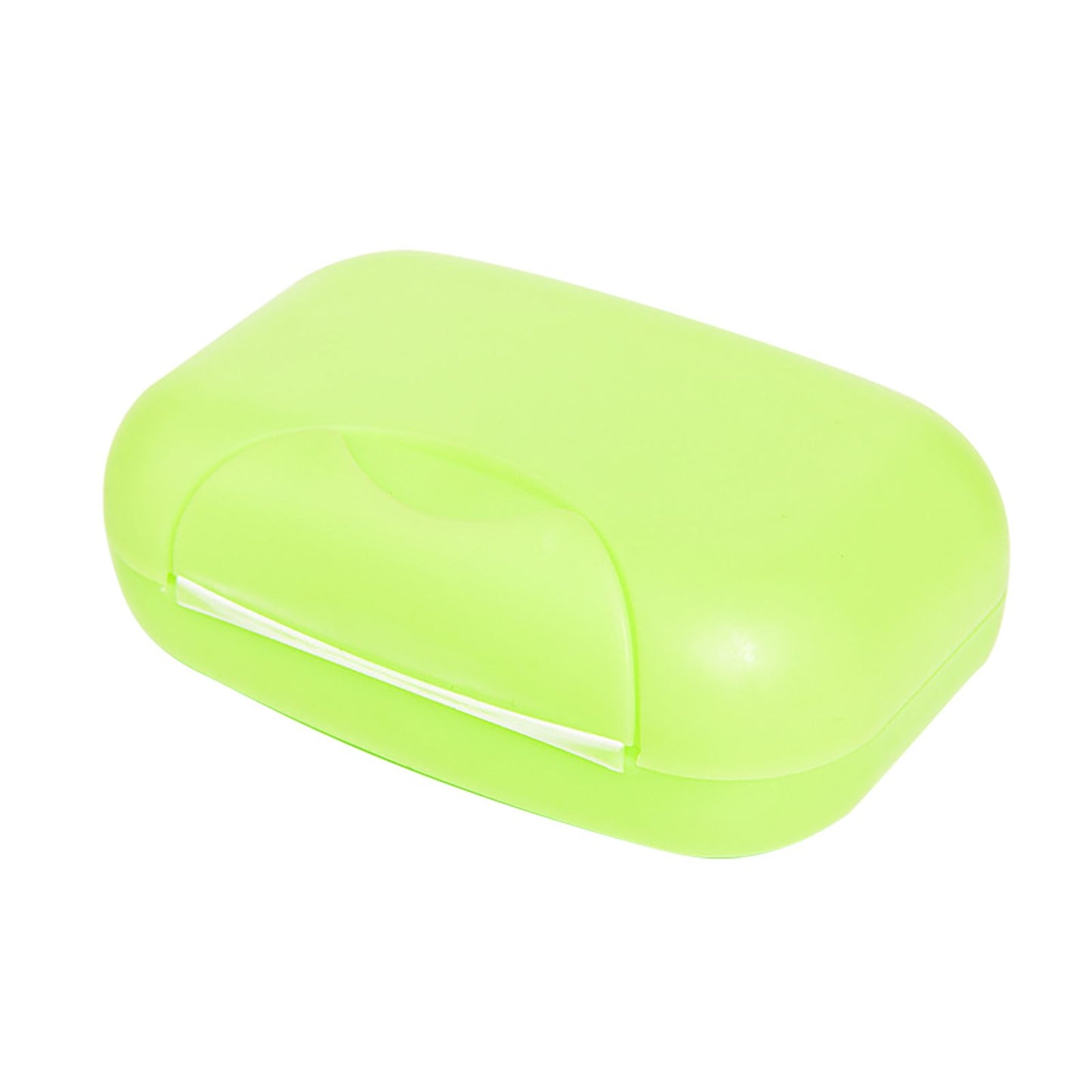 Travel Soap Container Waterproof Portable Bar Soap Case Holder Leakproof Soap Box for Home Hotel Green