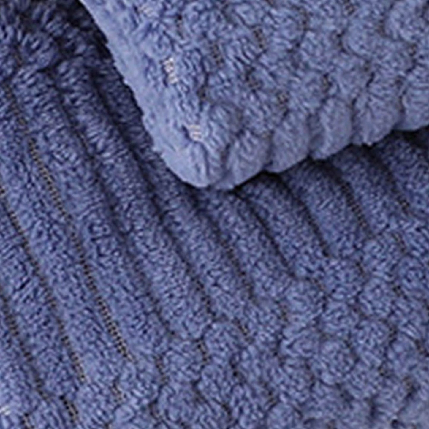 Bath Shower Towel Set Coral Fleece Quick Dry Highly Absorbent Soft Comfortable for Daily Use Dark Blue