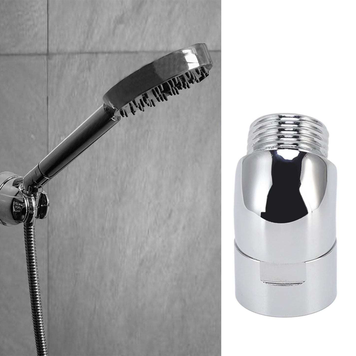 Handhold Shower Elbow Adapter 135 Degrees Shower Head Brass Elbow Adapter Shower Accessories G1/2in