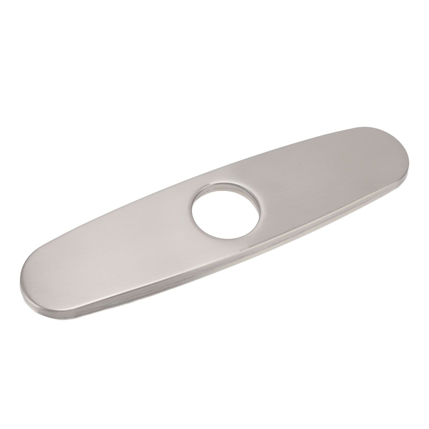 Sink Faucet Hole Cover Deck Plate Brushed 304 Stainless Steel Fishplate Bottom Plate Kitchen Faucet Decorative Panel