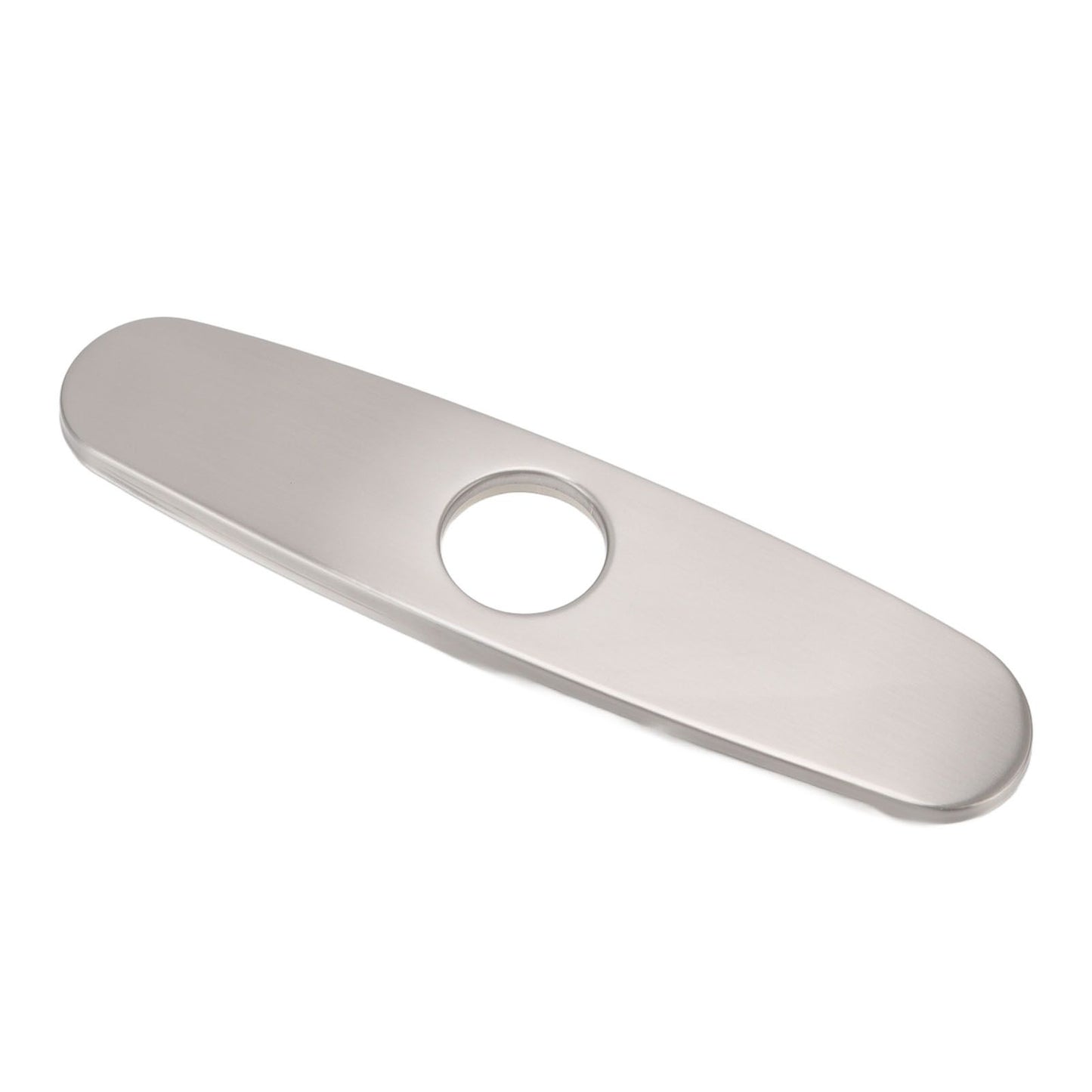 Sink Faucet Hole Cover Deck Plate Brushed 304 Stainless Steel Fishplate Bottom Plate Kitchen Faucet Decorative Panel
