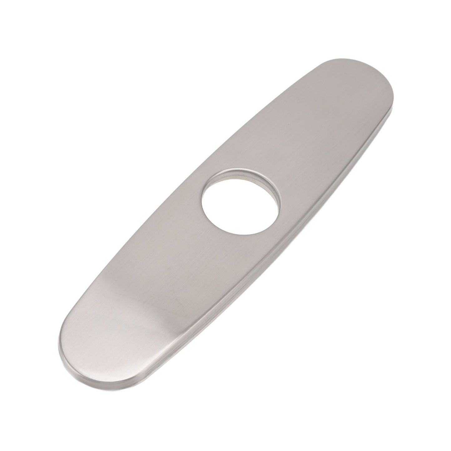 Sink Faucet Hole Cover Deck Plate Brushed 304 Stainless Steel Fishplate Bottom Plate Kitchen Faucet Decorative Panel