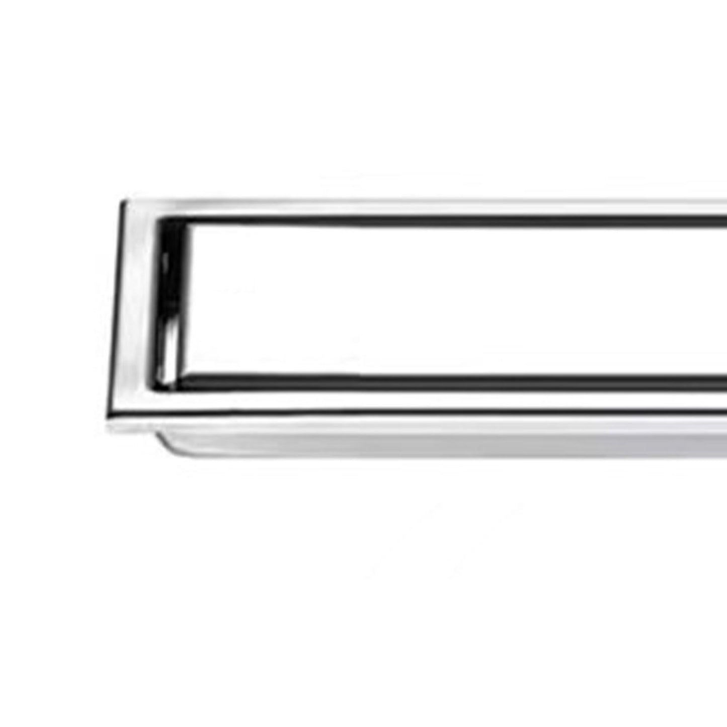 Linear Shower Drain Stainless Steel Rustproof Scratch Resistant Detachable Long Floor Drain for Bathroom Washroom Floor Drain