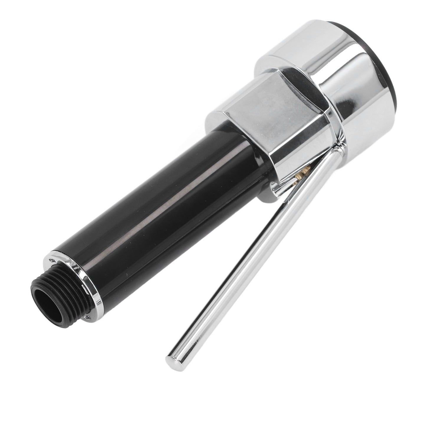Universal 1/2inch Pull Down Kitchen Spray Head Electroplating ABS Kitchen Sink Faucet Spray Nozzle for Home Bathroom