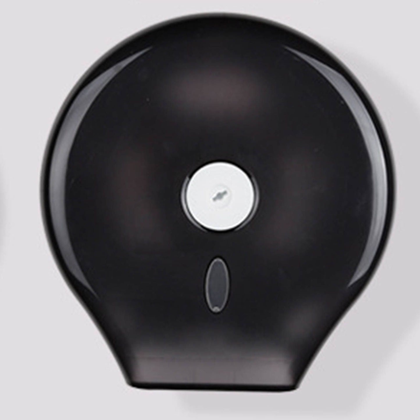 Paper Towel Dispenser Punch Free Wall Mounted Paper Towel Holder with Lock Design for Commercial Home Translucent Black