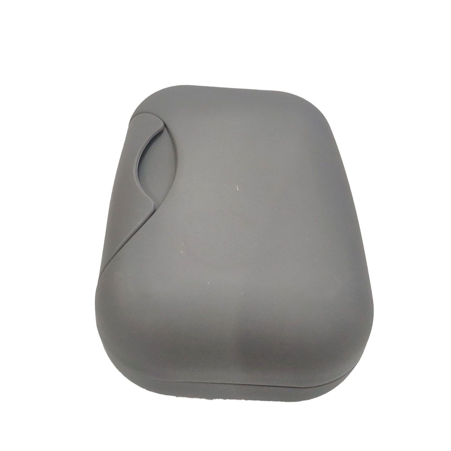 Soap Container Waterproof Washable Grey Portable Soap Case with Lock for Home Ourdoor Travelling