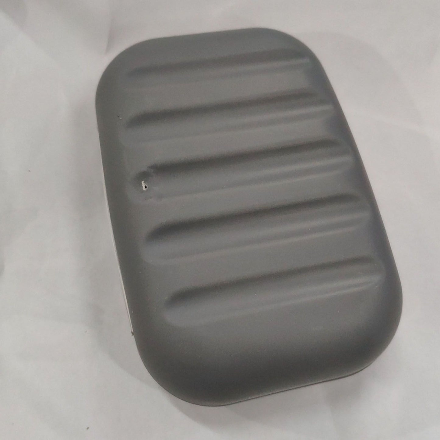 Soap Container Waterproof Washable Grey Portable Soap Case with Lock for Home Ourdoor Travelling