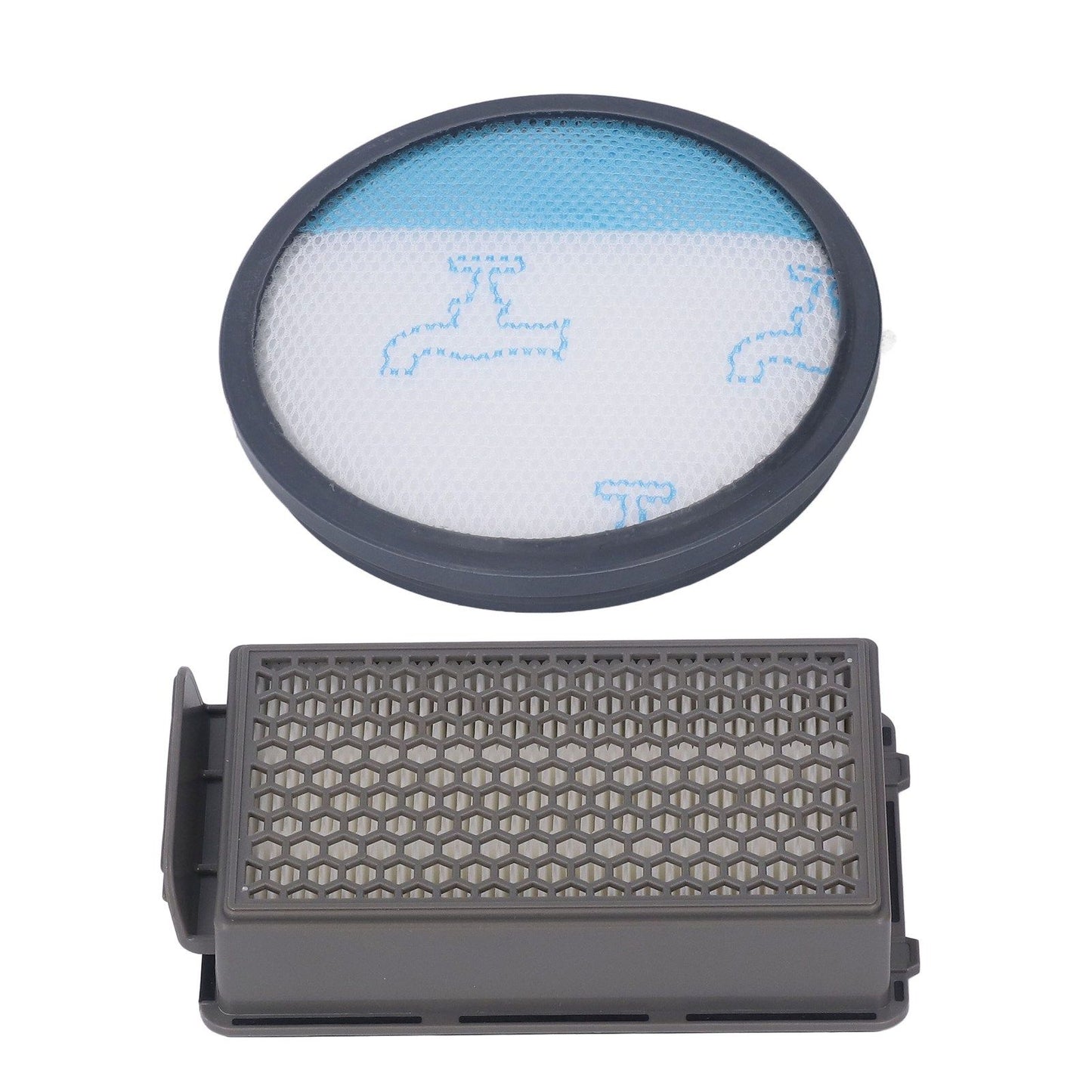 Round Filter Rectangular Filter for Rowenta RO3715 RO3759 RO3798 Vacuum Cleaner Accessories