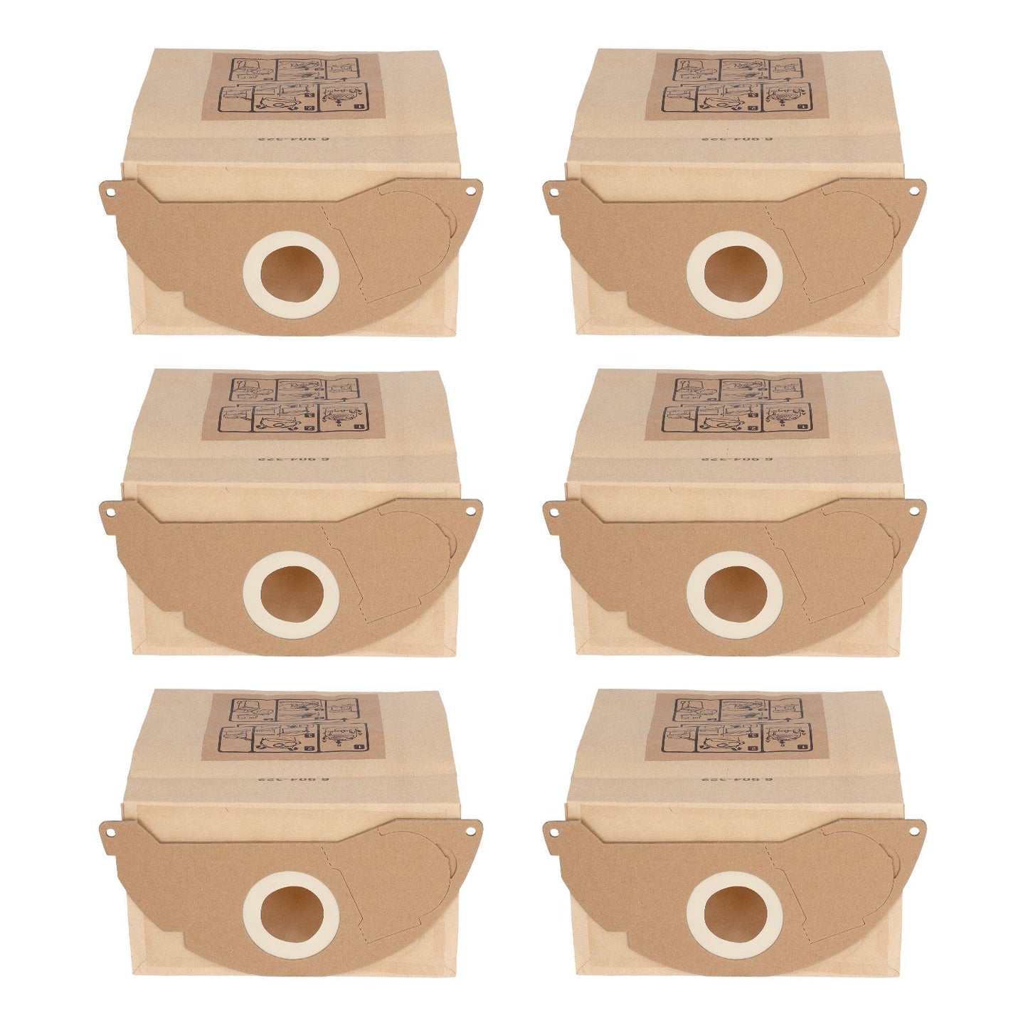 Vacuum Cleaner Paper Garbage Dust Bag for Karcher WD2250 A2004 A2054 MV2 Vacuum Cleaner