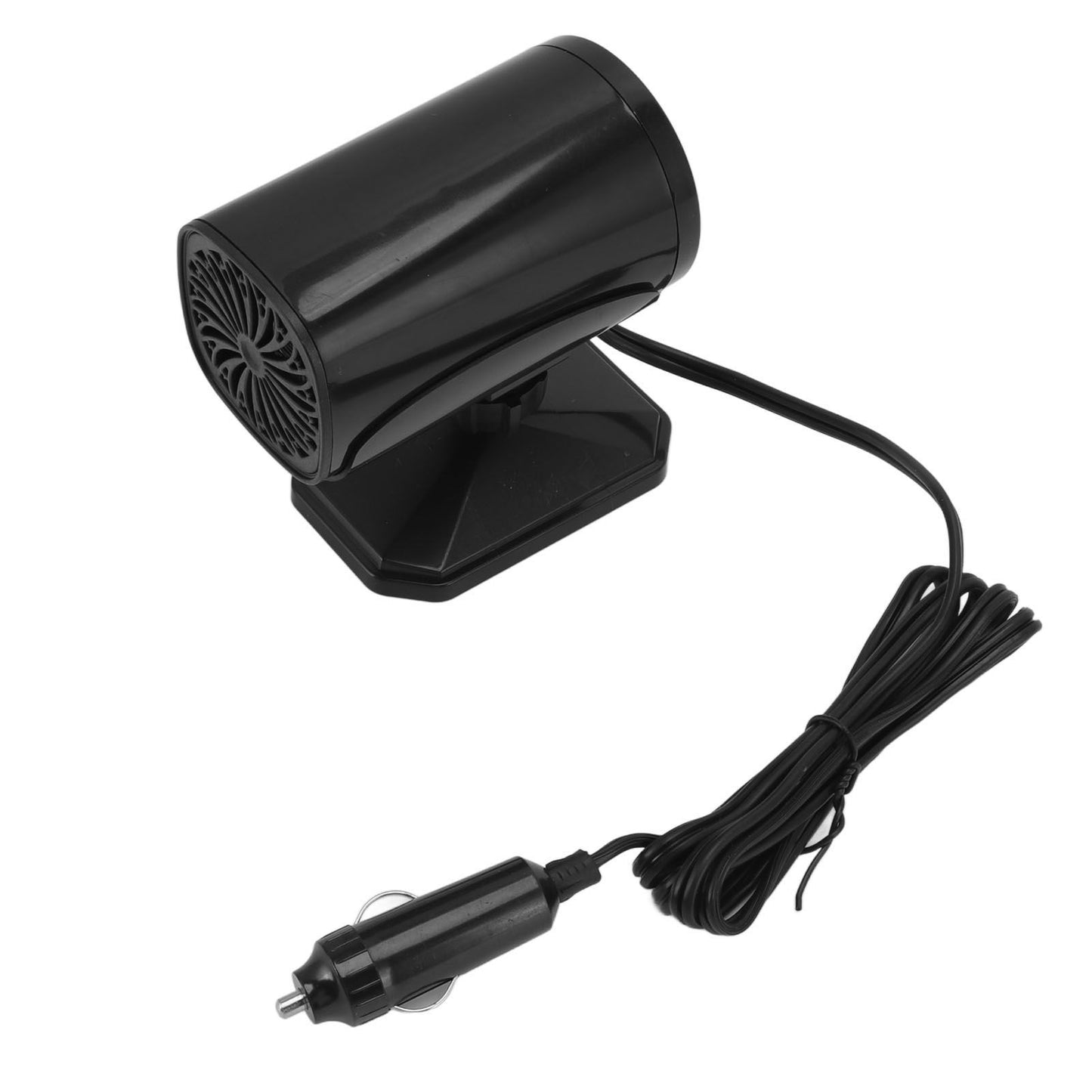 150W Car Heater 2 Modes Warming Cooling 360 Degree Rotation Portable Car Defroster Defogger 12V Black