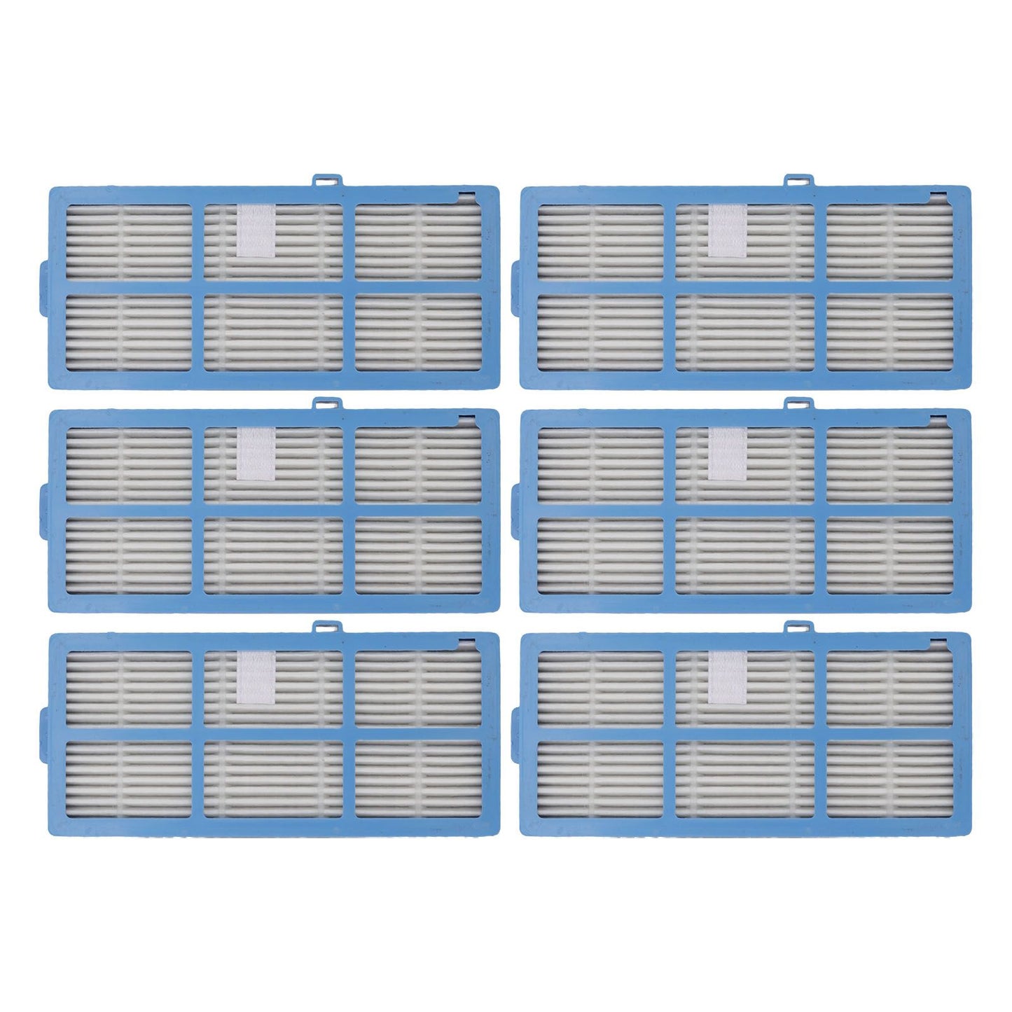 6PCS Sweeper Filter Set High Efficiency Particulate Air Sweeper Filter Set for Bagotte BG600 Accessories