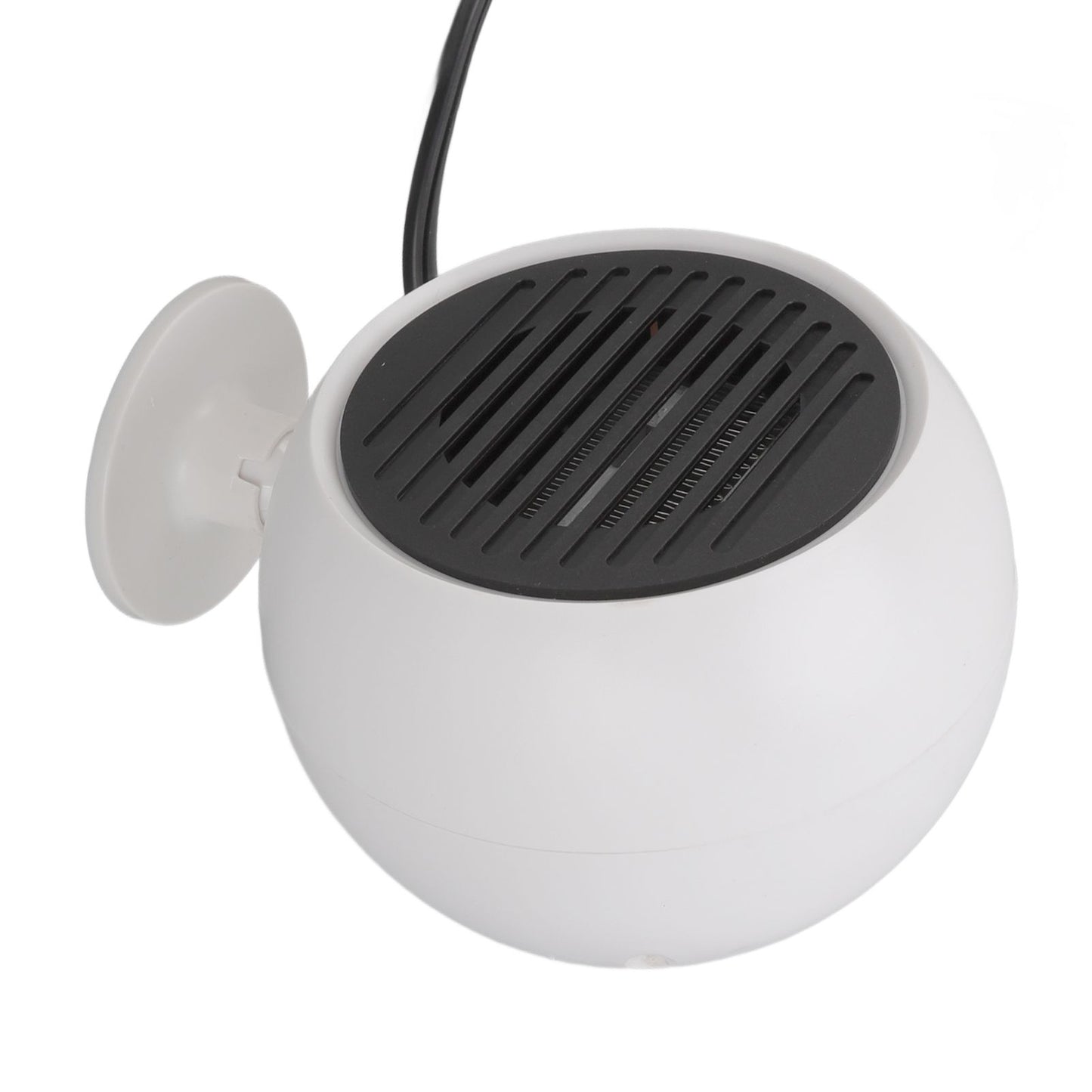 Car Heater Constant Temperature Low Noise Wide Angle 360° Adjustable Car Heater Fan White 12V