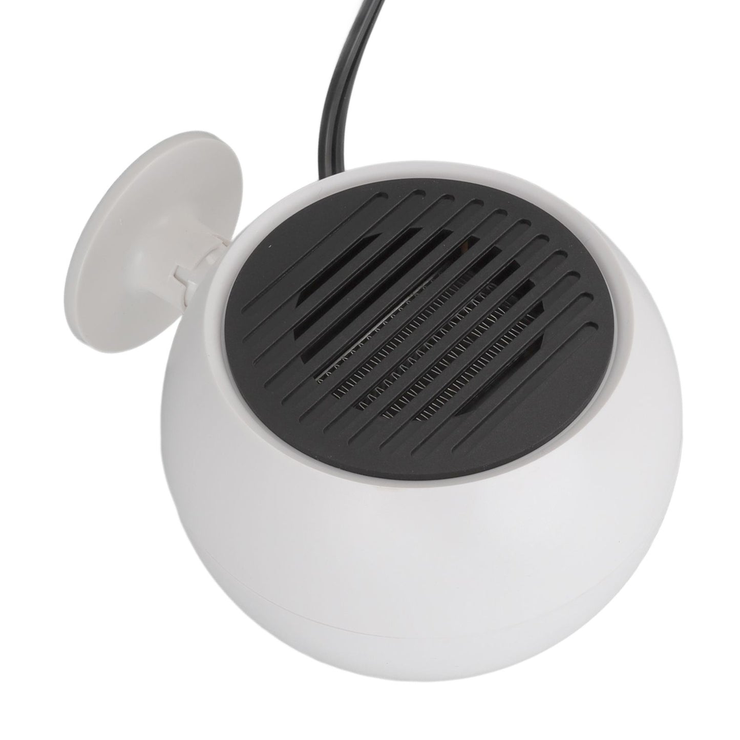 Car Heater Constant Temperature Low Noise Wide Angle 360° Adjustable Car Heater Fan White 12V