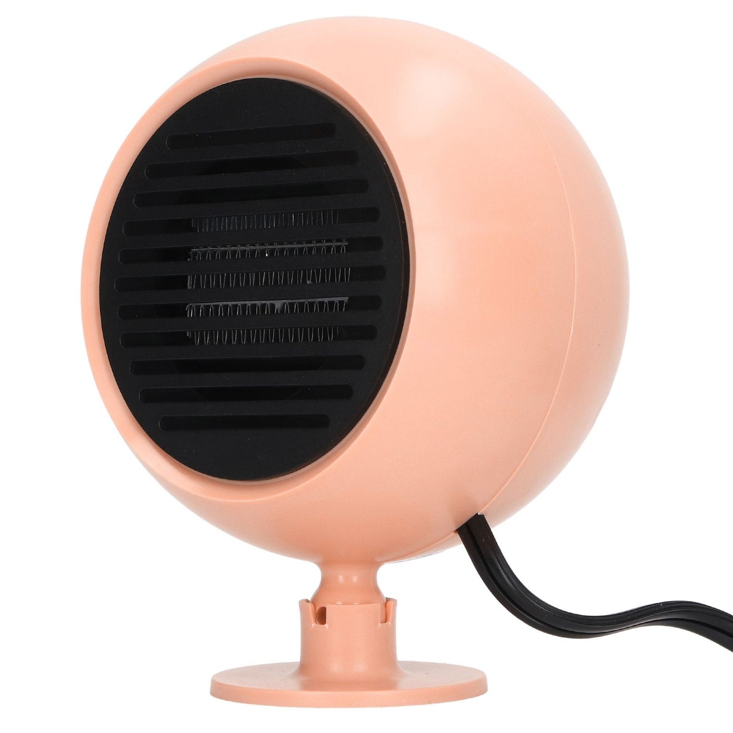 Car Heater Multi Angle Rotation Planetary Car Heater Portable Windshield Defogger Defroster Pink 12V