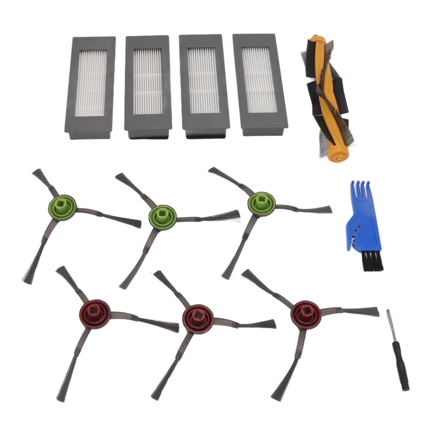 Sweeper Replacement Accessories for Yeedi VAC VACmax VAC Station Main Brush Side Brush Filter Screwdriver Kit