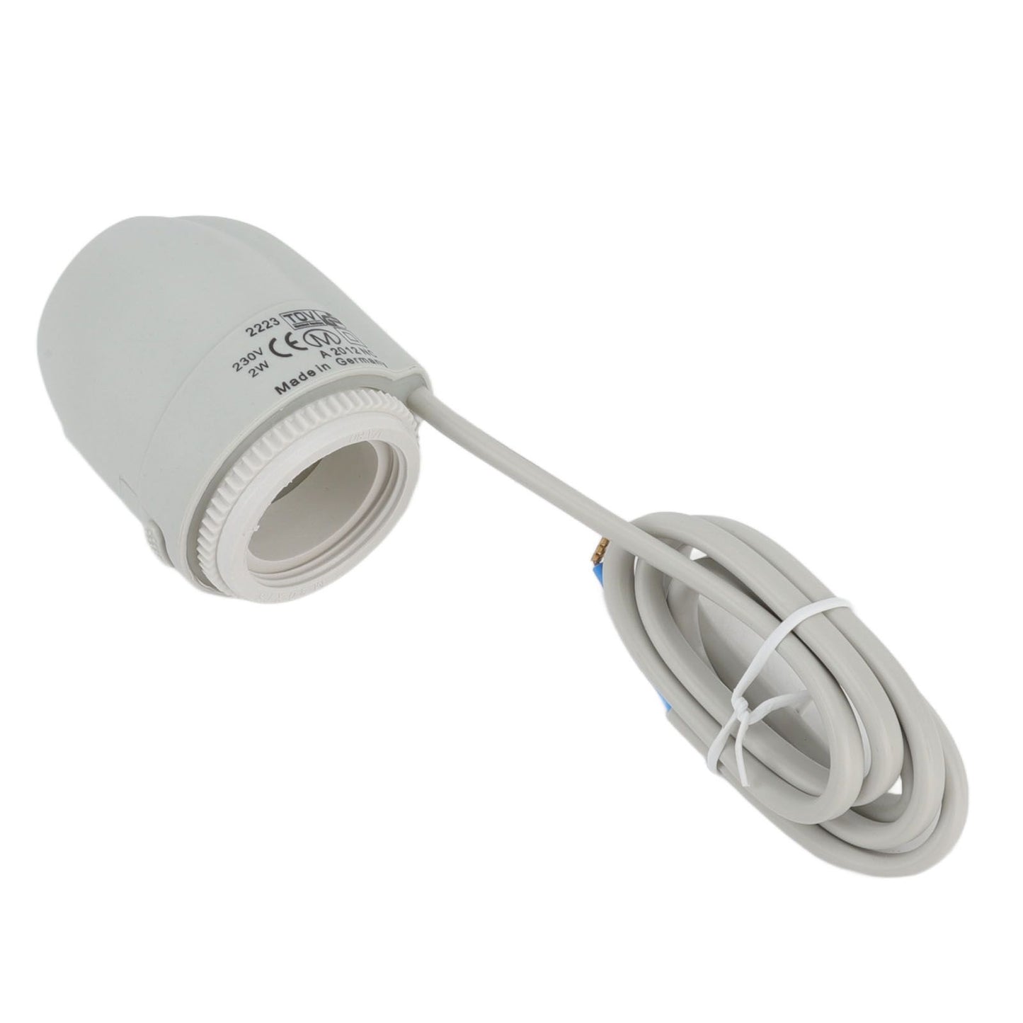2W Electric Thermal Actuator Manifold Closed IP54 Waterproof Floor Heating Thermostatic Valve for Heating System 230V
