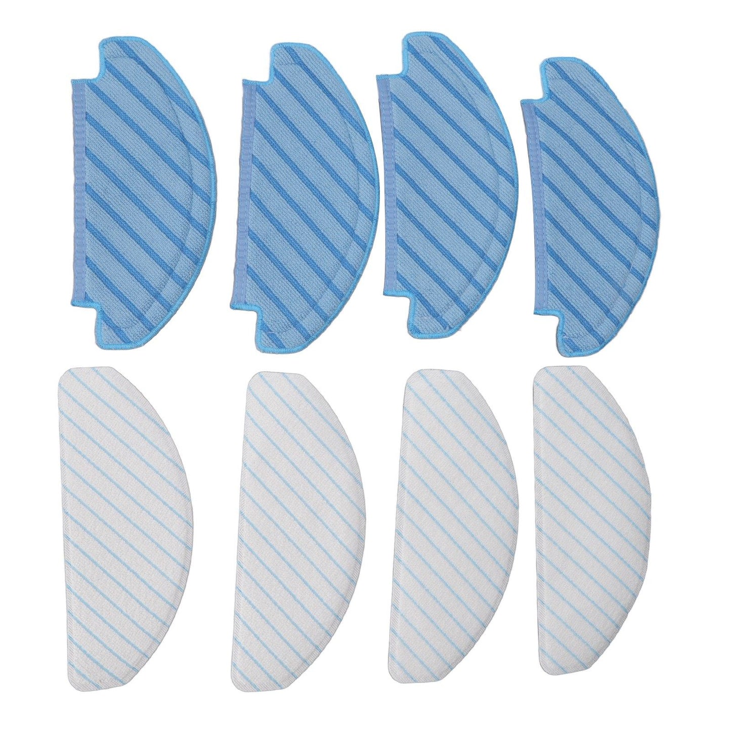 8 Pcs Mop Cloth for DEEBOT OZMO T8 T8aivi N8pro Plus Vacuum Cleaner Replacement Parts Cleaning Pads Microfiber Mop
