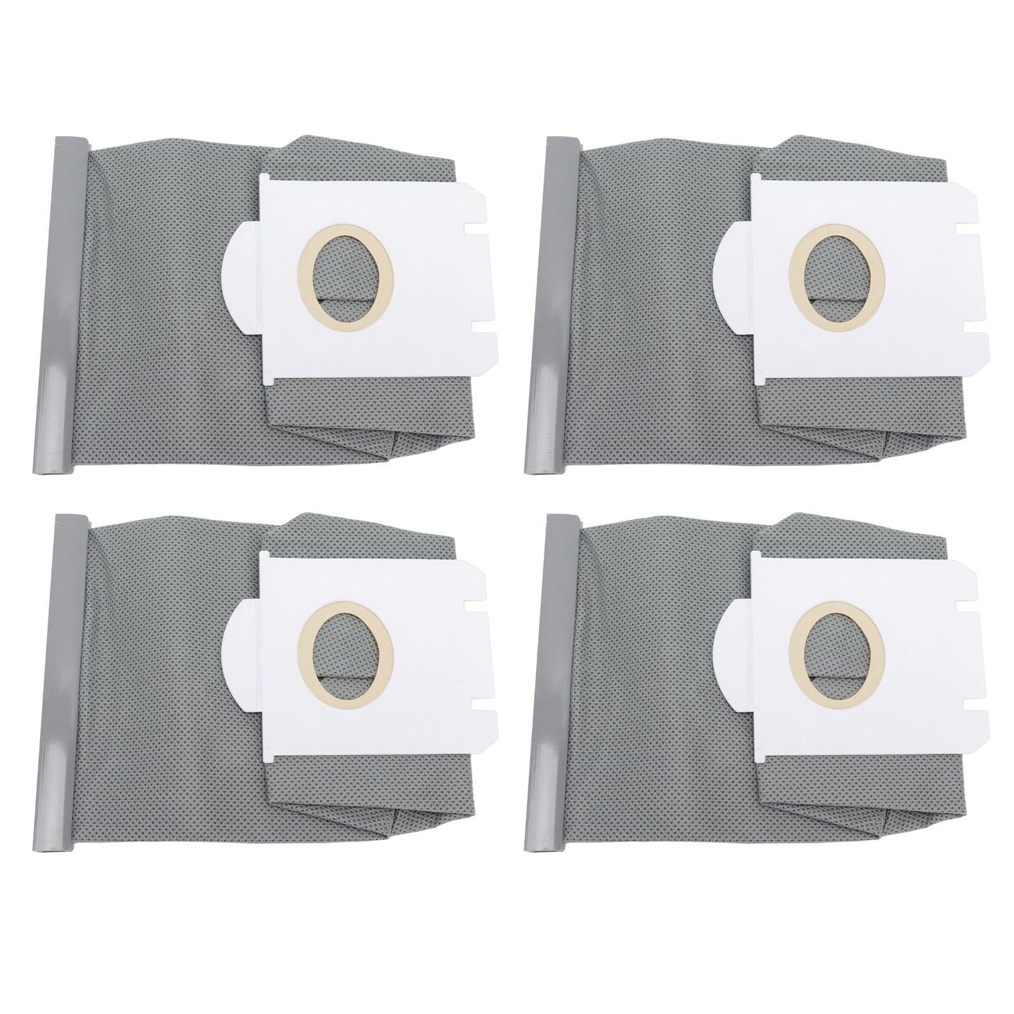 4 Pieces Vacuum Cleaner Dust Bags Replacement Non Woven Fabric Dust Collection Bag for Philips FC9071 FC8134 FC8613 FC8614