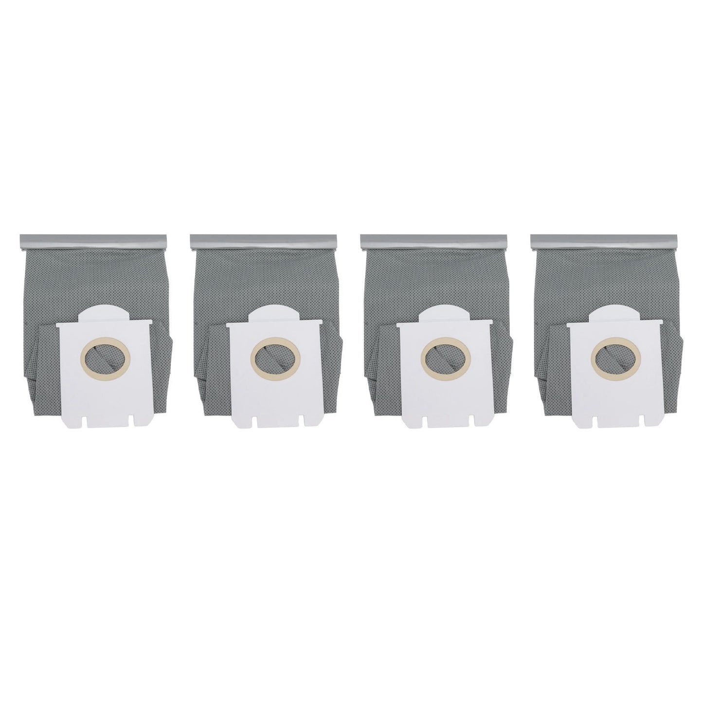 4 Pieces Vacuum Cleaner Dust Bags Replacement Non Woven Fabric Dust Collection Bag for Philips FC9071 FC8134 FC8613 FC8614