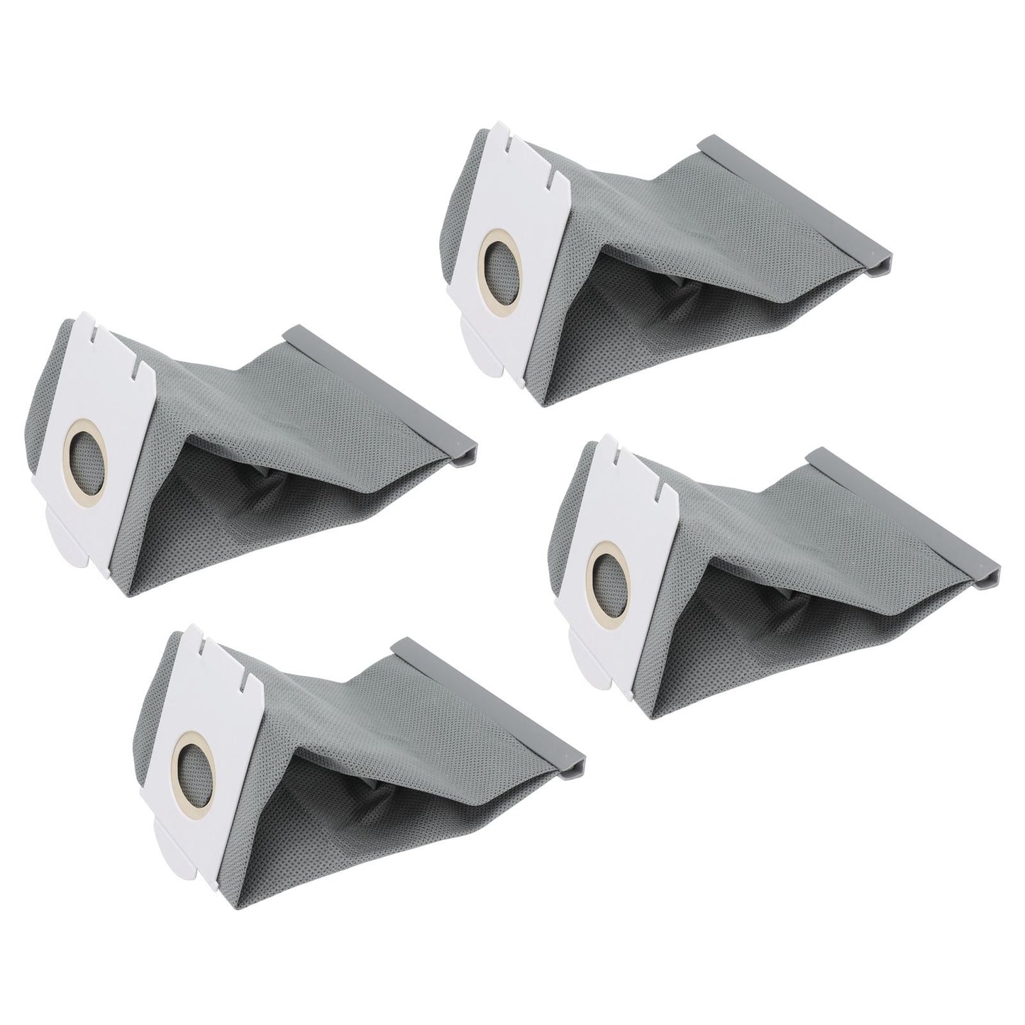 4 Pieces Vacuum Cleaner Dust Bags Replacement Non Woven Fabric Dust Collection Bag for Philips FC9071 FC8134 FC8613 FC8614