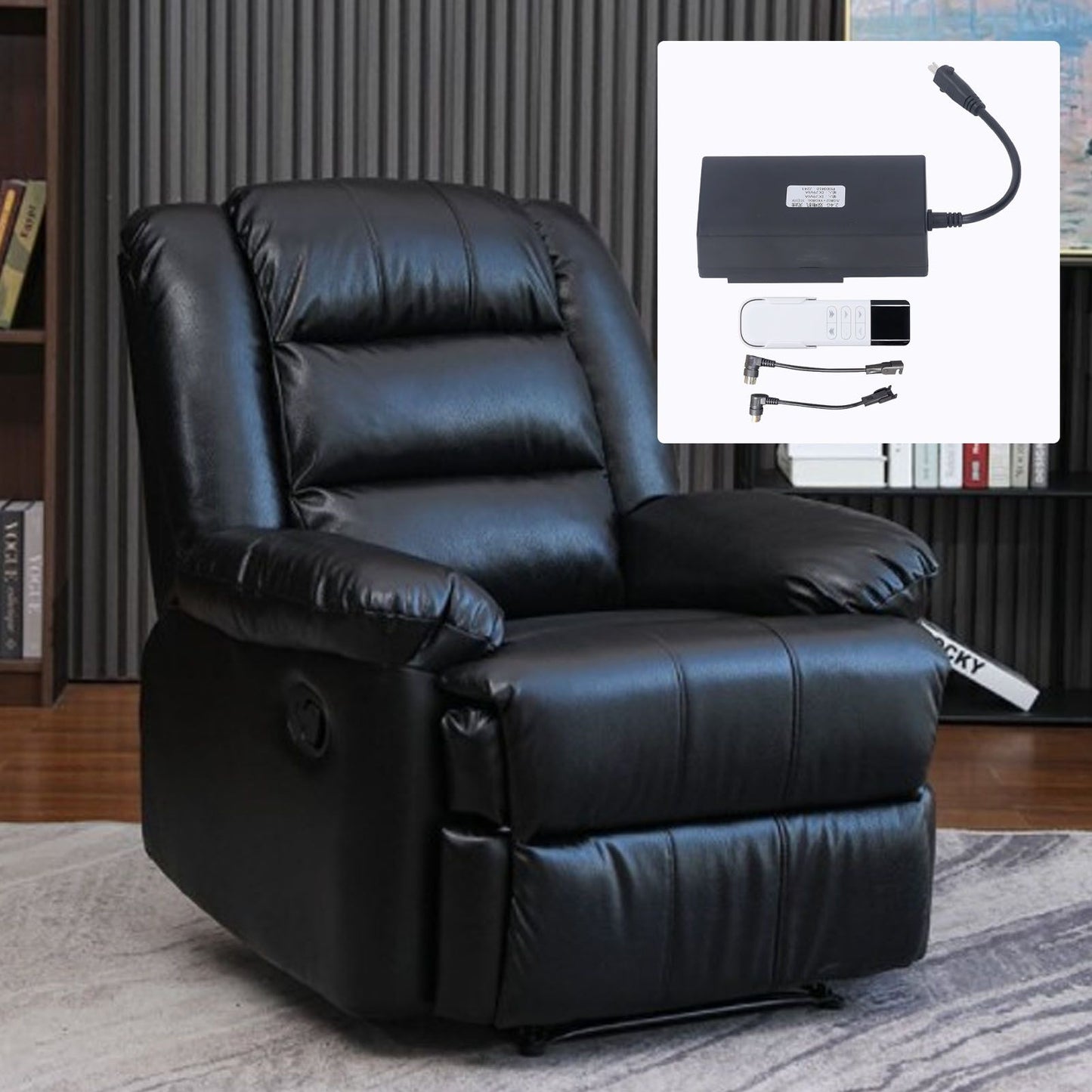 Recliner Wireless Controller 2.4G Single Motor Wireless Remote Control 1 for 2 Motor DC29V Electric Recliner Controller