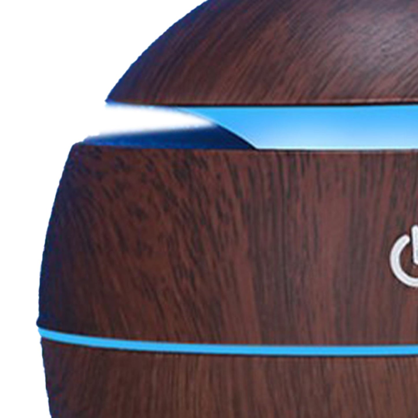 Wood Grain Humidifier Compact Portable 5V 2W USB Humidifier for Bedrooms Living Rooms Office Car