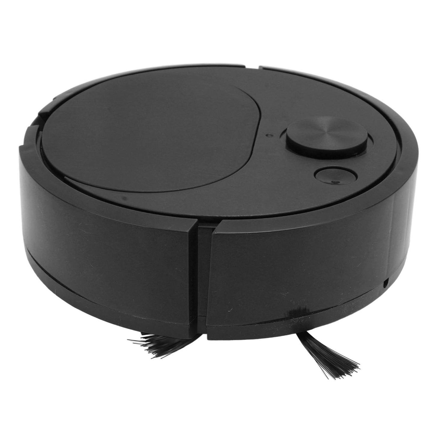 Robot Vacuum Cleaner Multifunctional USB Charging Mini Smart Sweeping Robot for Wooden Flooring Tile Carpet Black
