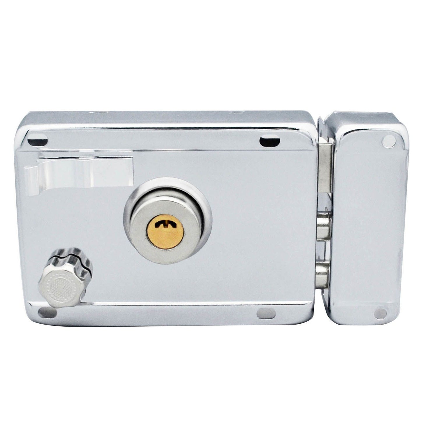 Household Lock Exterior Door Padlocks Gate Insurance Household Lock Kit Vintage Style with Deadbolt Cylinder Key Right Open