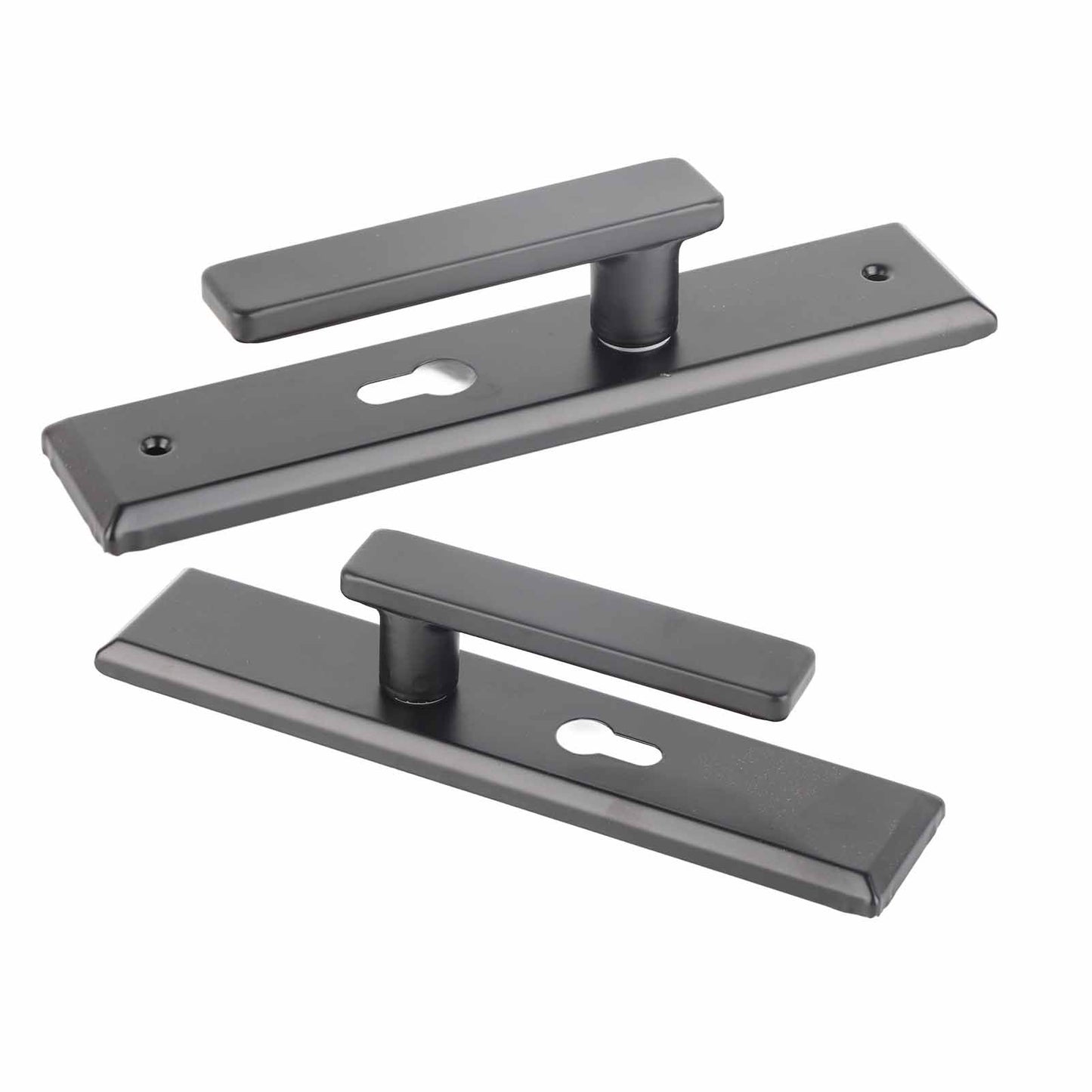 Universal Door Handle Lock Set Aluminum Alloy Mute Bedroom Door Lock for Home Household